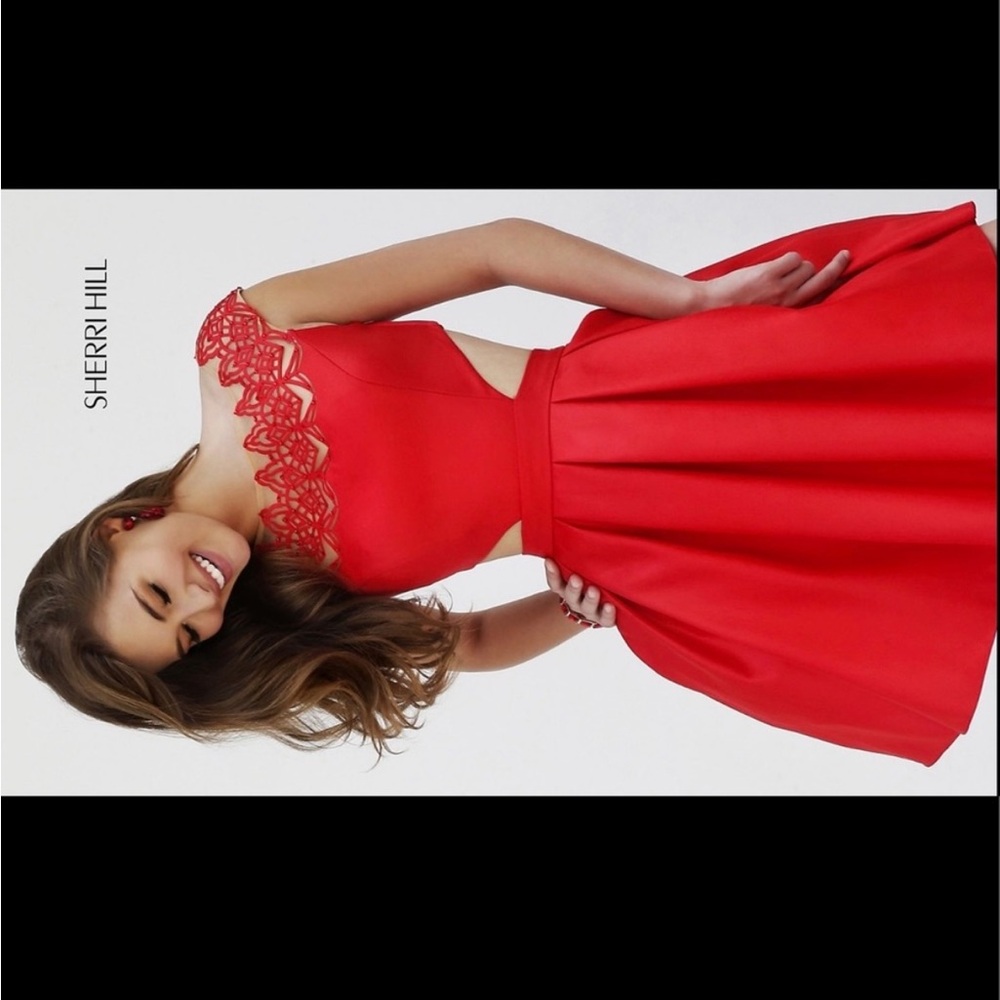 Sherri Hill Red Dress